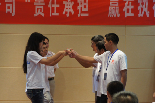 責任承擔、贏在執行，打造核心團隊