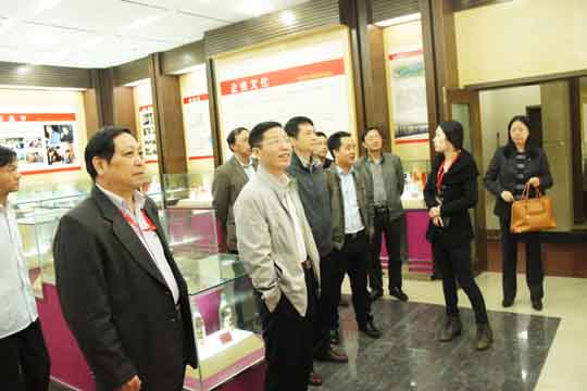 江西省就業局調研小組副調研員熊小平蒞臨公司調研